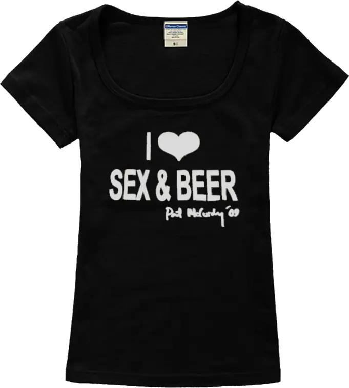 Women's Sex & Beer Tee